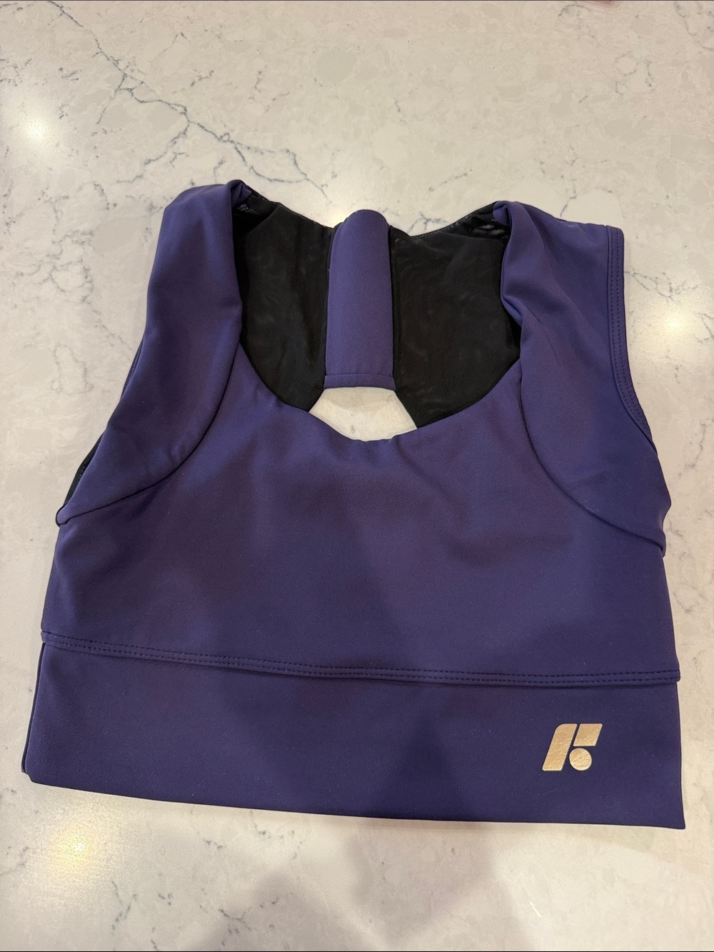 Forme Power Bra Navy Size Large